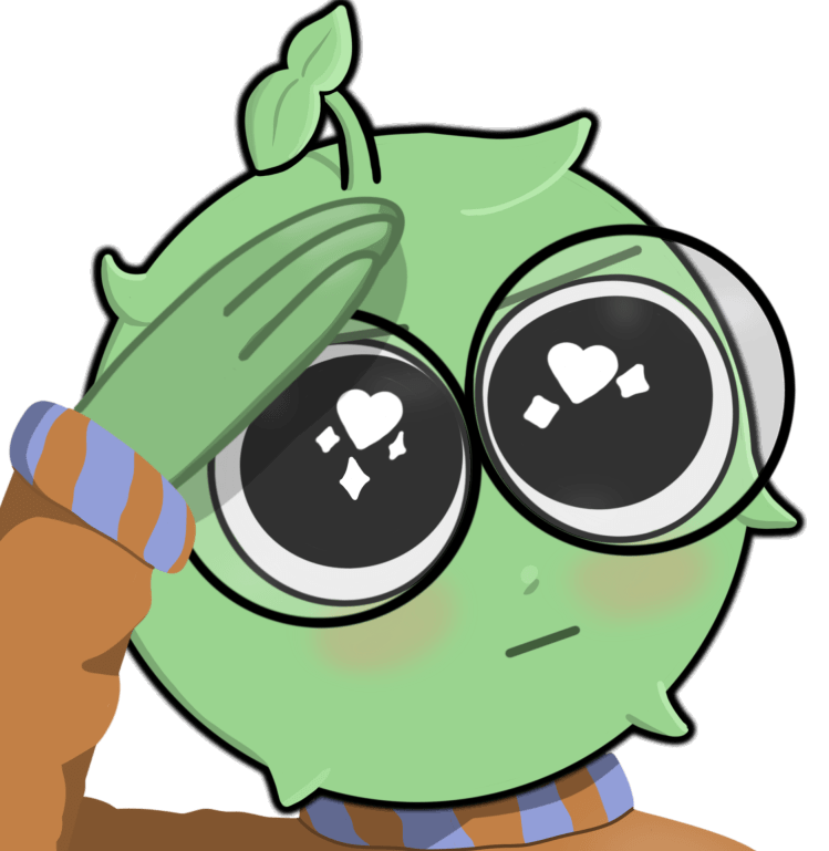 harold-samamor-roberts-homeschool-discord-server-mascot-sprout-sprite-cavall-winona-jade-worm-tardigrade-friends-hsrchat-hsrc-the-homeschooler-chat-home-school-homeschool-discord-server-for-community-homeschool-friends-online-students-server-discords-harold-emoji-salute-mascot